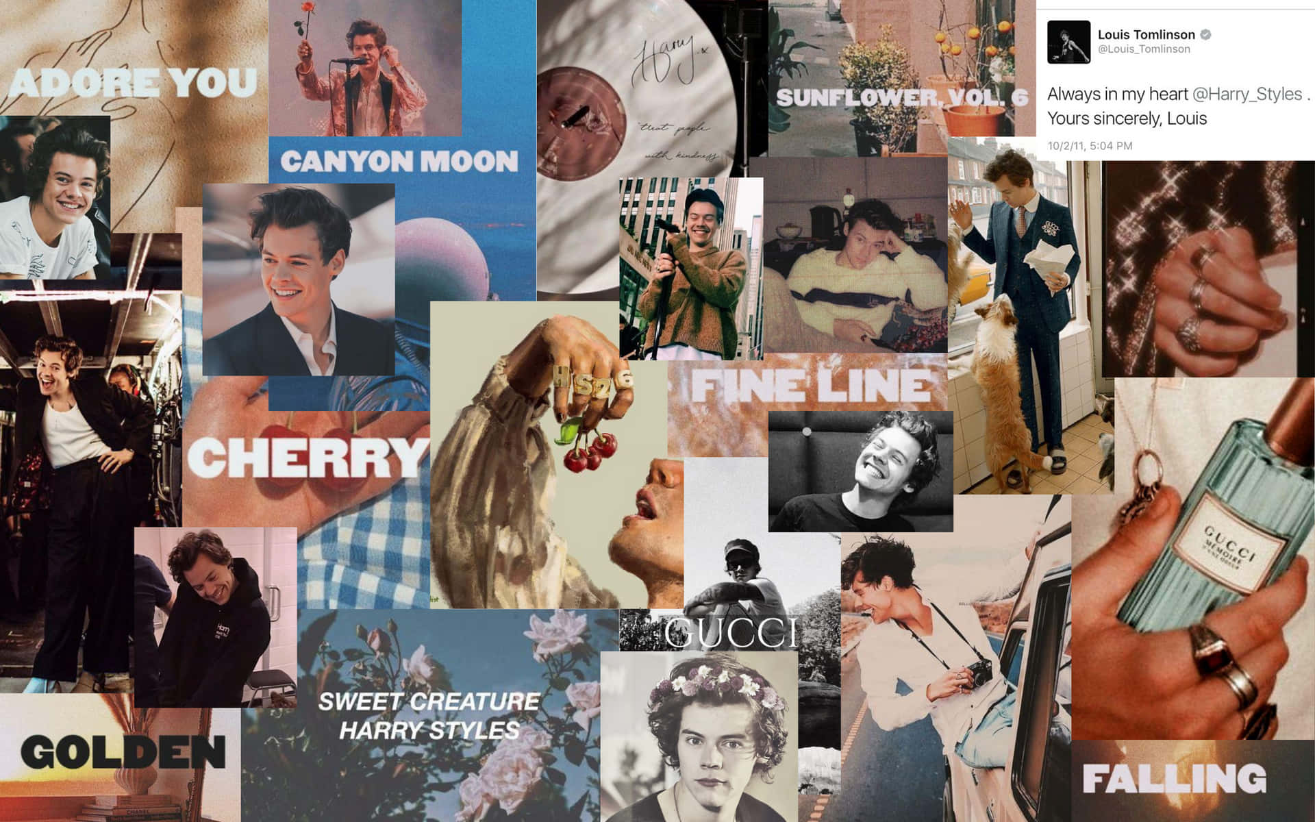 Harry Styles Laptop Wallpaper
