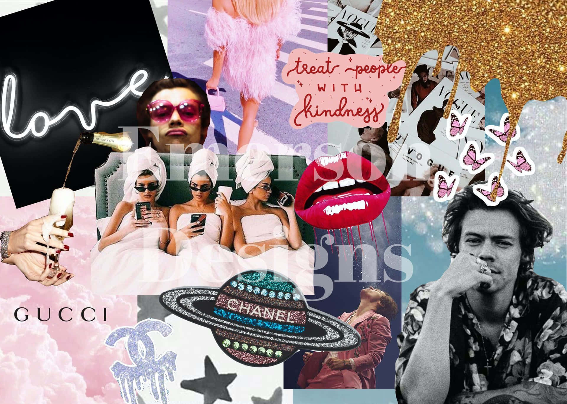 Download Harry Styles: Music, Style and Charm Wallpaper