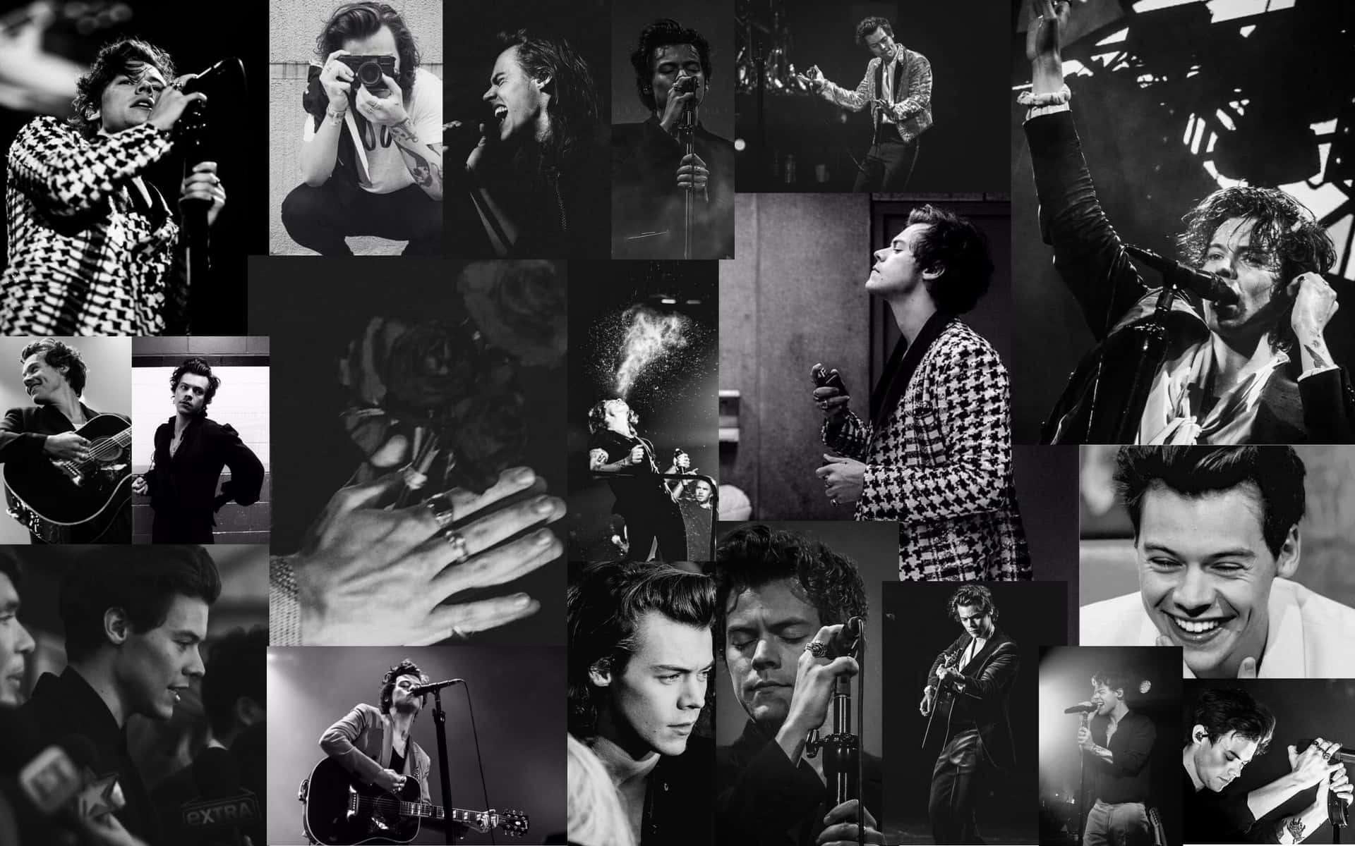Download Experience the Magic of Harry Styles! Wallpaper
