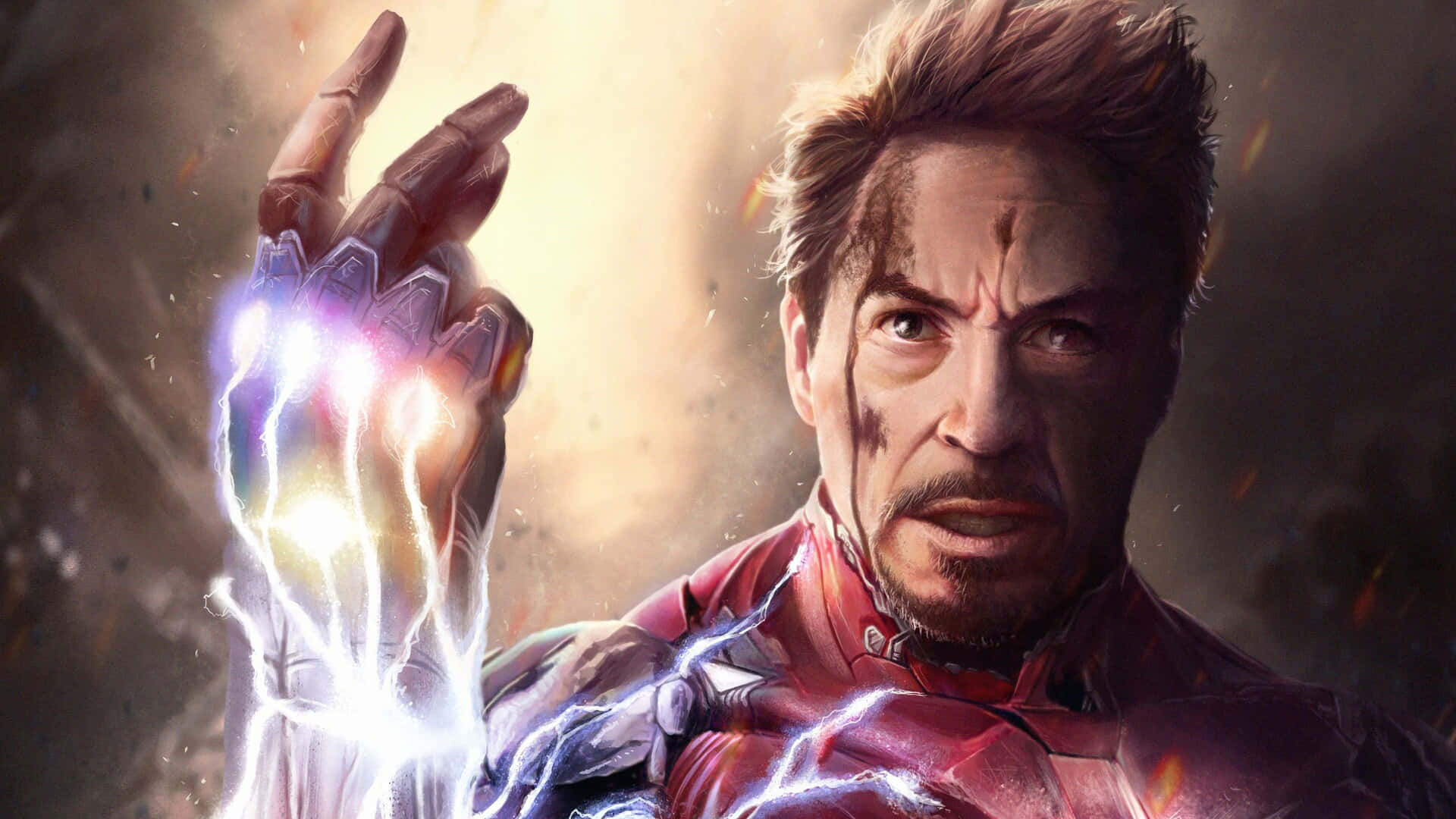 Download Avengers Iron Man Final Moment Endgame Wallpaper