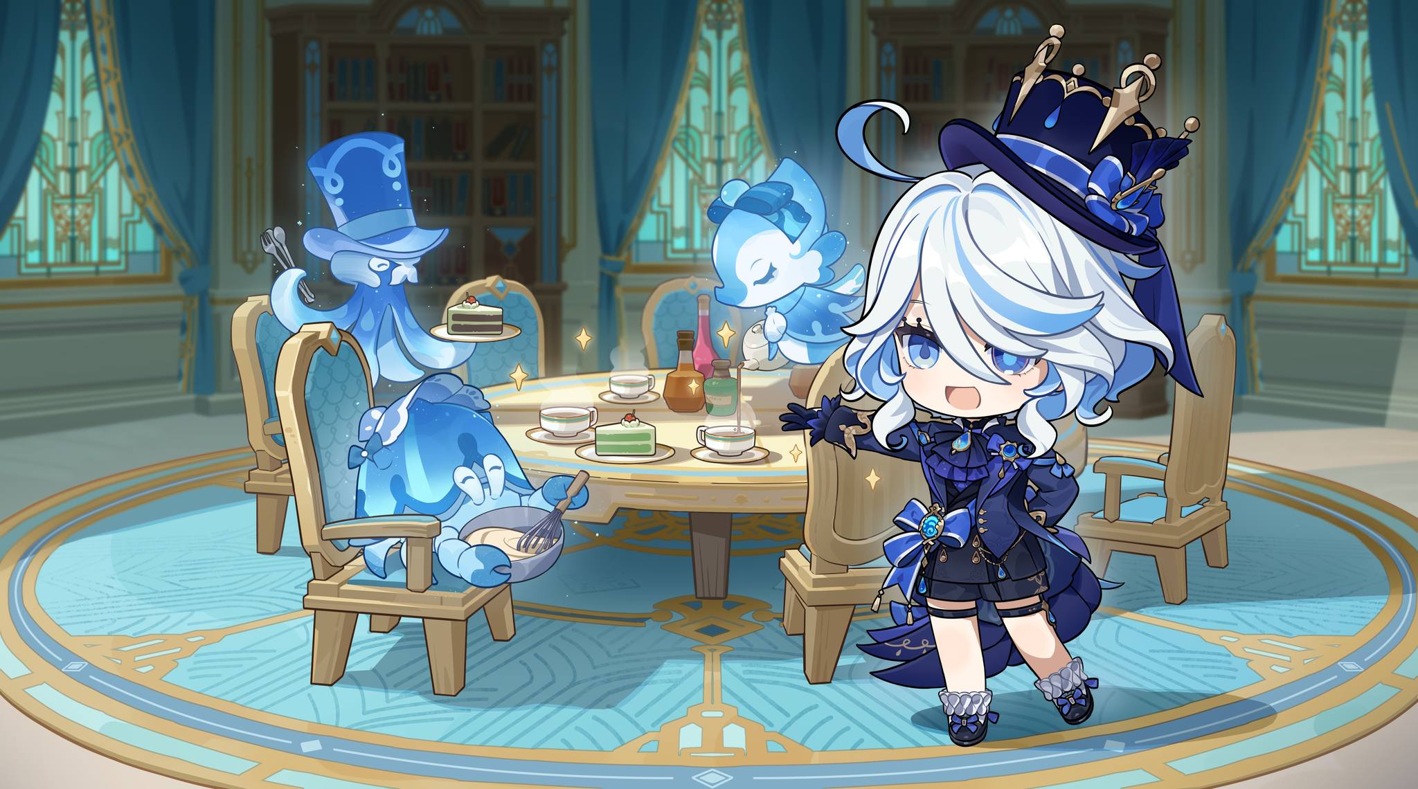 FOR DOWNLOAD Furina Unofficial Art Genshin Impact