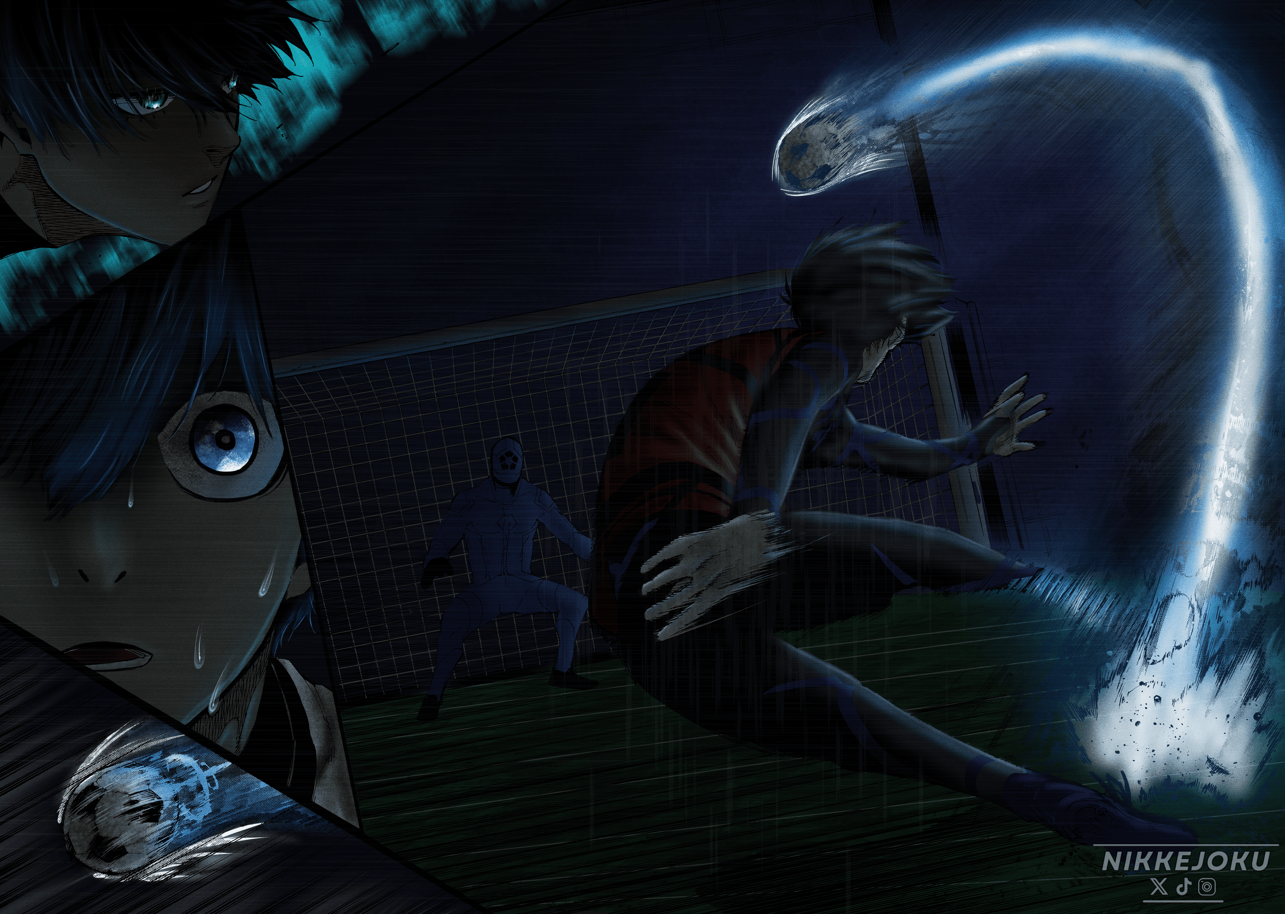 I colored itoshi rin