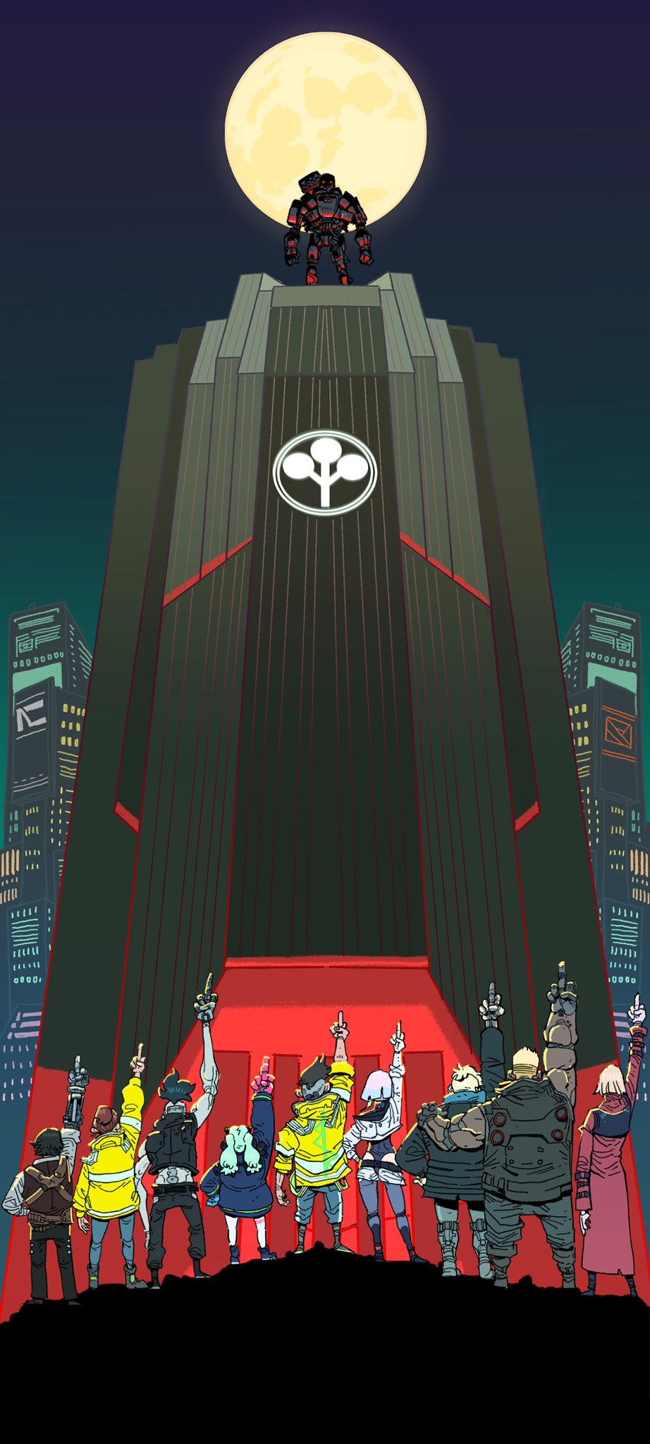 Rafal Jaki some time has passed after the launch of Edgerunners I wanted to express my deep gratitude for all the people that watched the show. I commissioned the