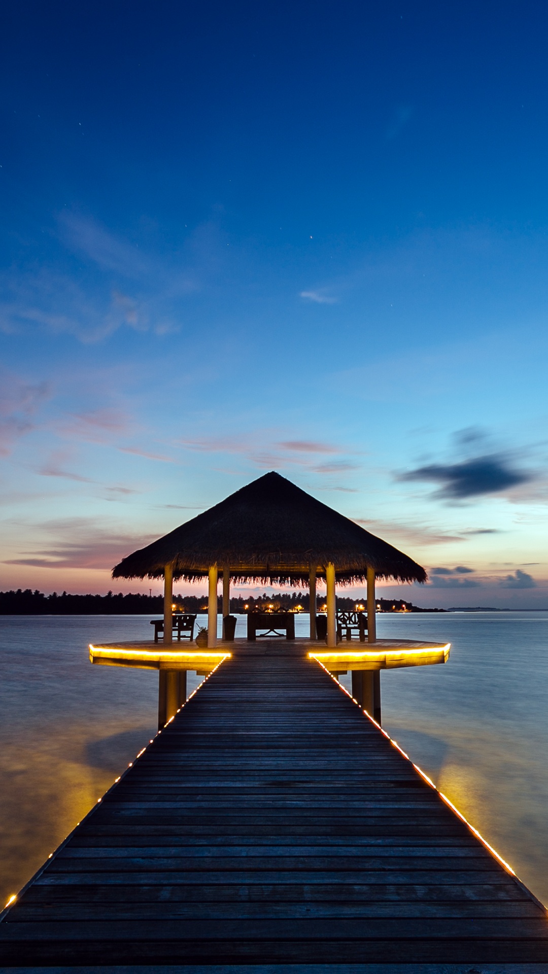 Kihaadhuffaru Island Wallpaper 4K, Maldives, Water Villa