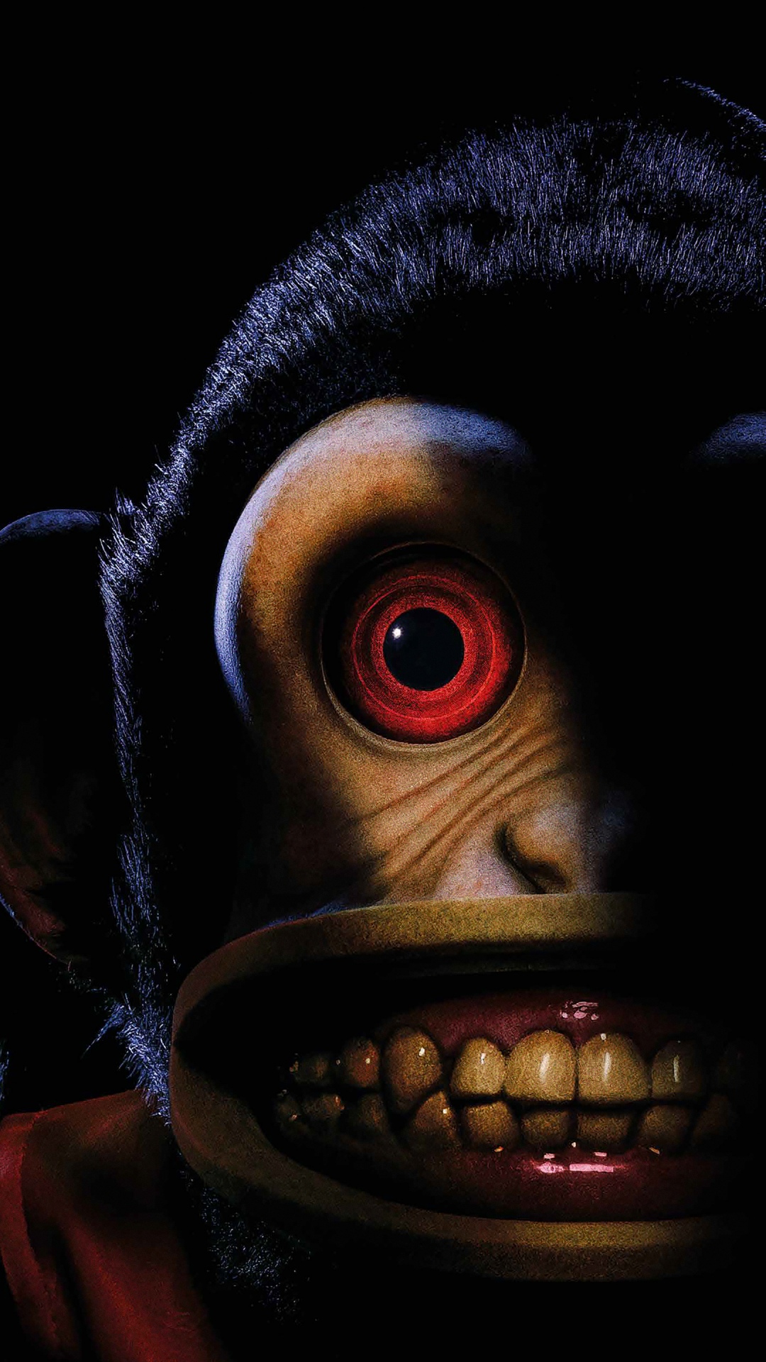 The Monkey Wallpaper 4K, 2025 Movies, Black background, 5K
