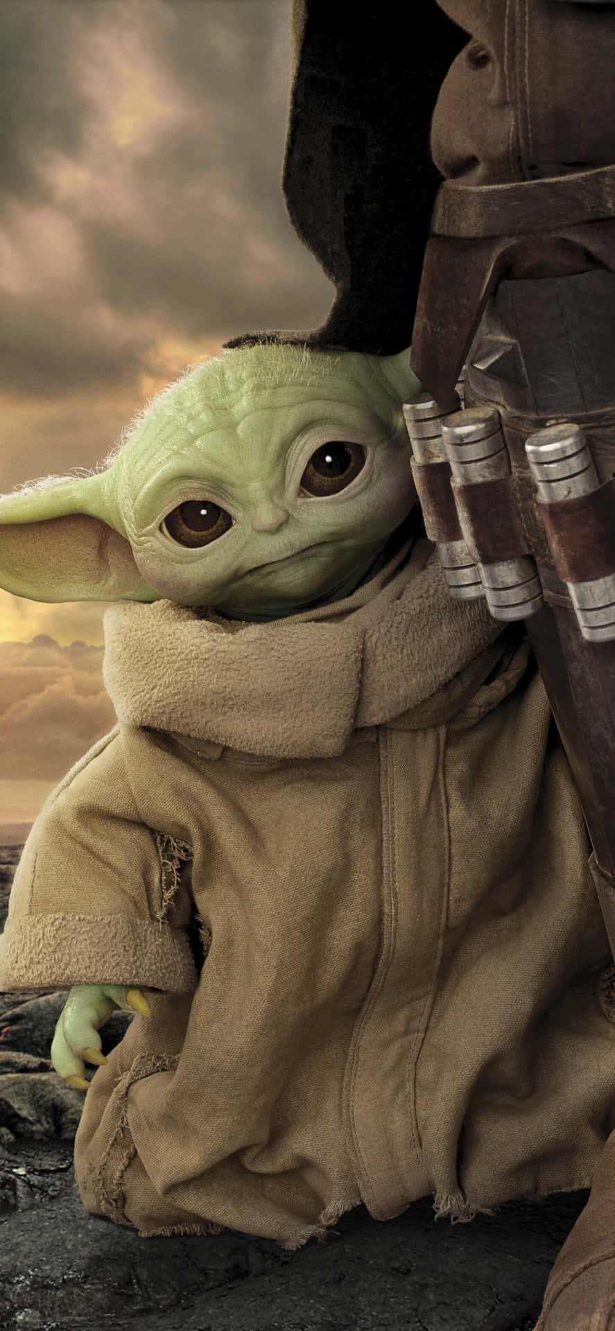 Download Get the Baby Yoda Phone today and experience the power of the force! Wallpaper