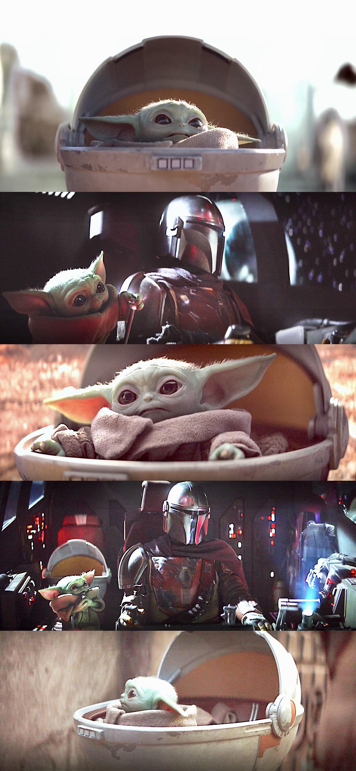 Baby Yoda Phone Wallpaper [1242x2688]