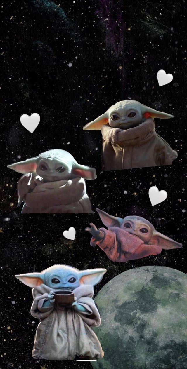 Baby Yoda Lockscreen Wallpaper Requested For Longer Phone Screens