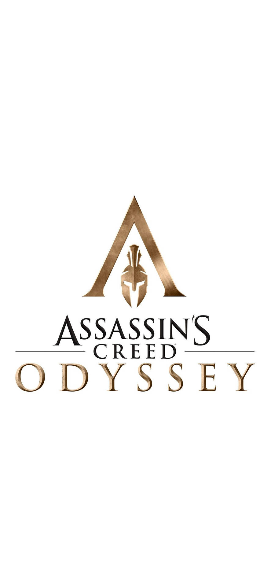 Game Logo Assassin's Creed Odyssey iPhone Wallpaper