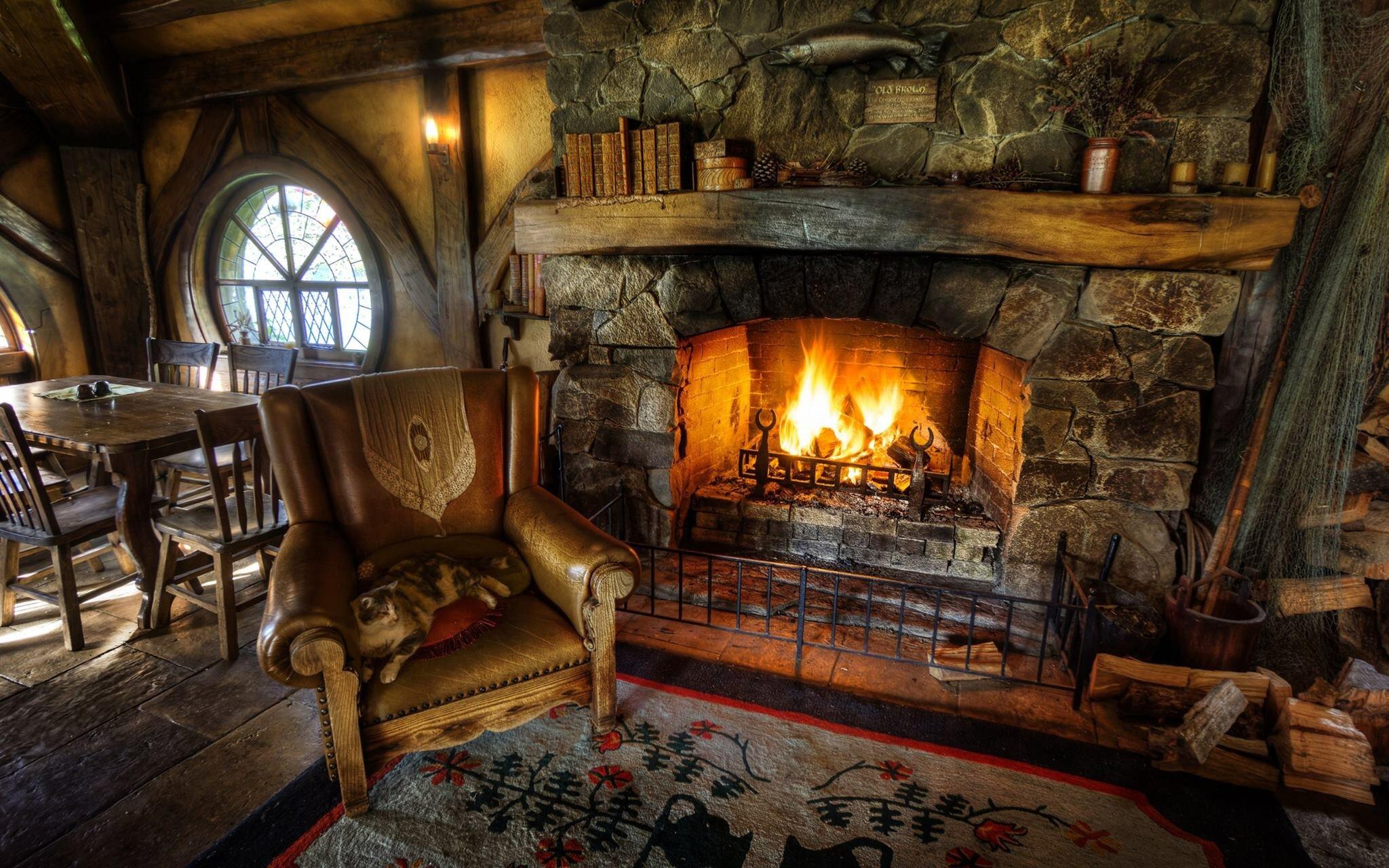 Vintage cozy place