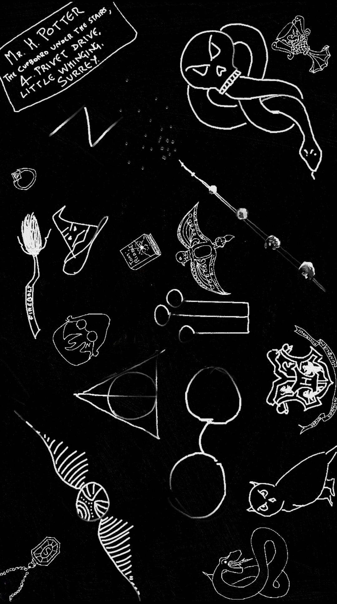 Tried making a wallpaper for my phone. Thought I'd share