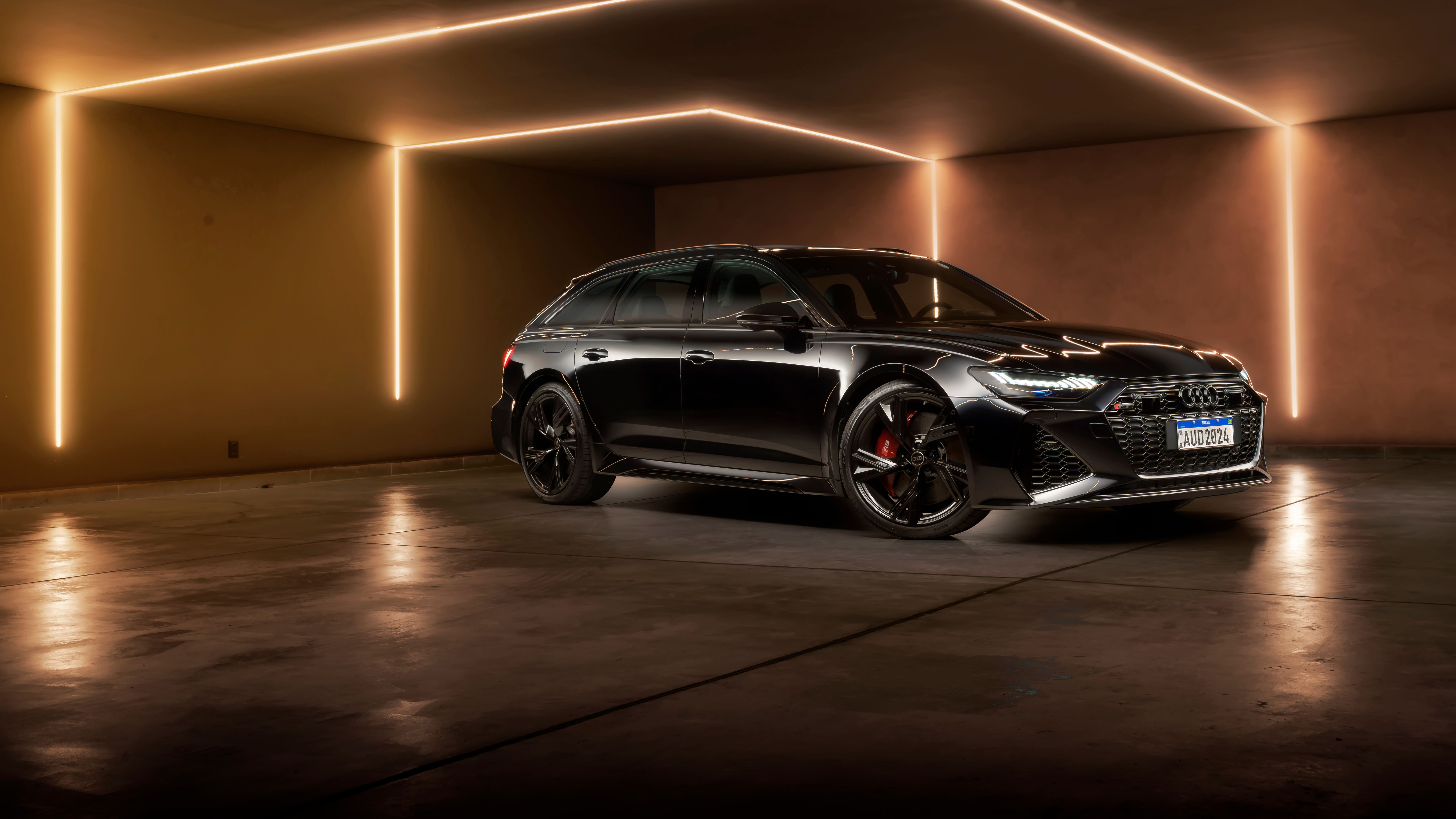 Audi RS 6 Avant performance 2024 8K Wallpaper Car Wallpaper