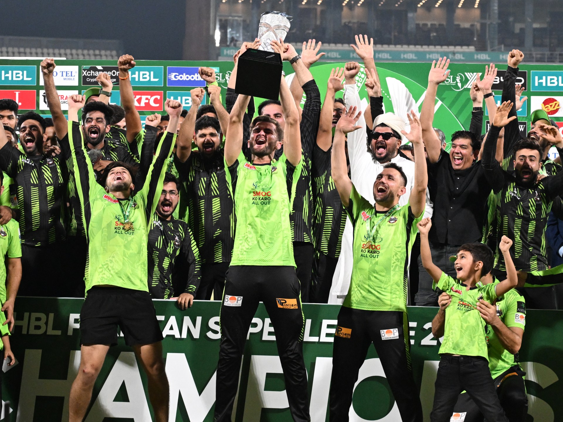 Qalandars vs Gladiators: Lahore win PSL final
