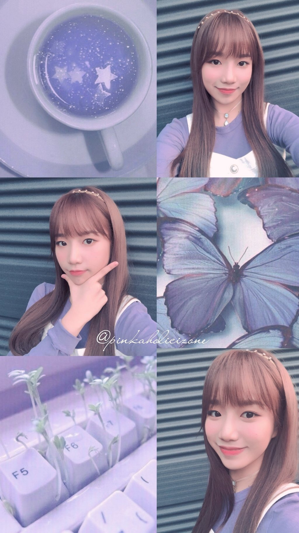 ❤️ Yuri Purple Theme Wallpaper