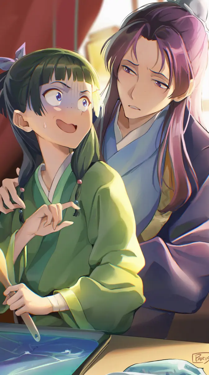 Maomao & Jinshi wallpaper