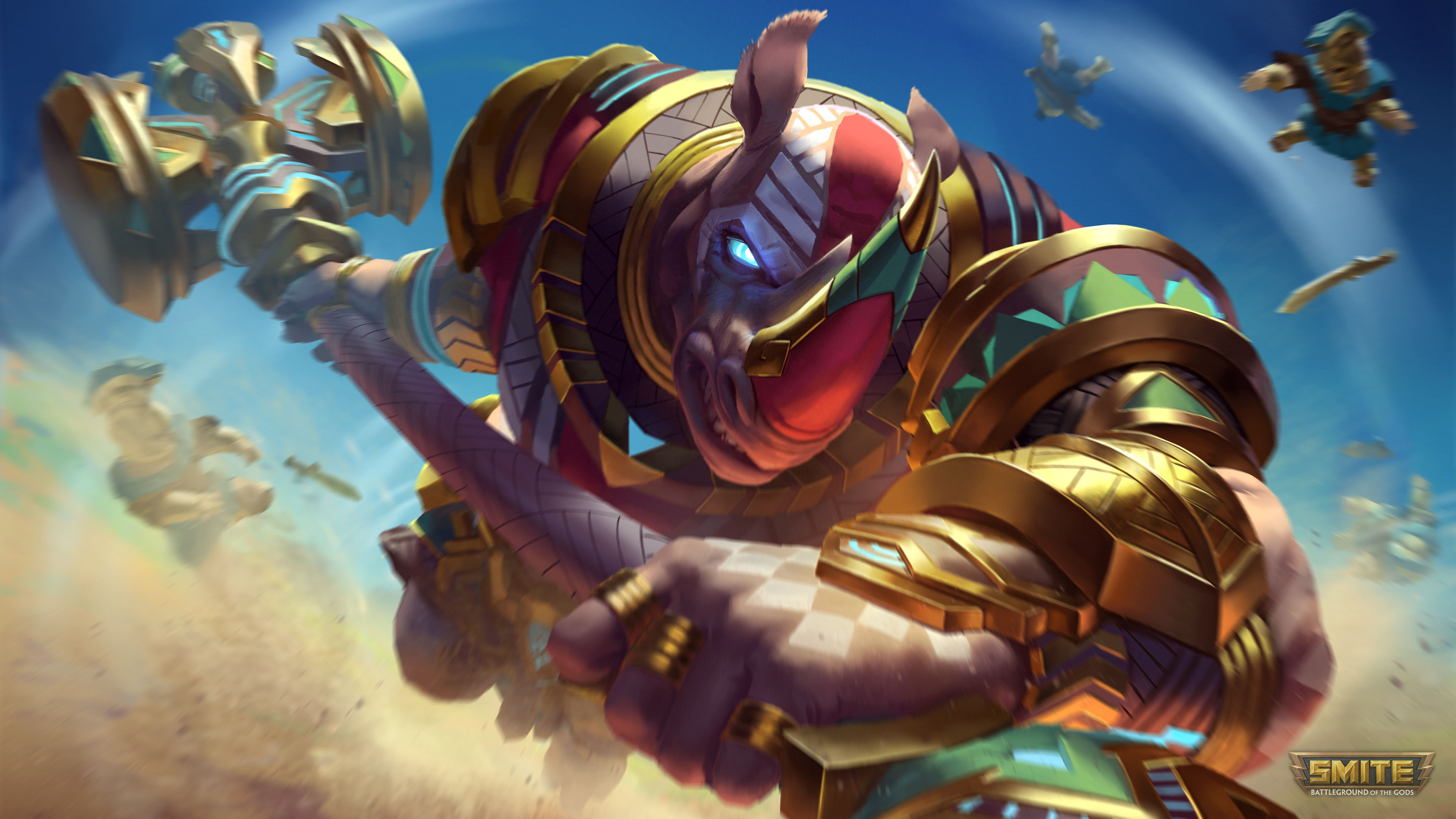 Download Kumbhakarna (Smite) Video Game Smite 4k Ultra HD Wallpaper