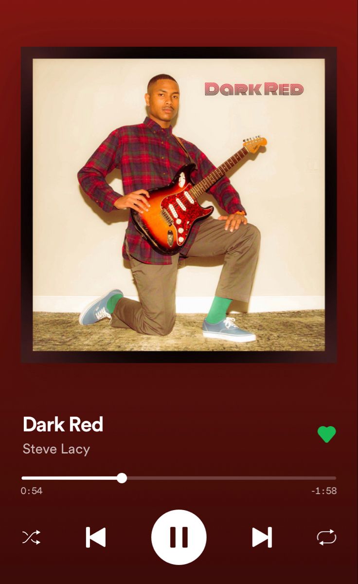 Dark red -Steve lacy