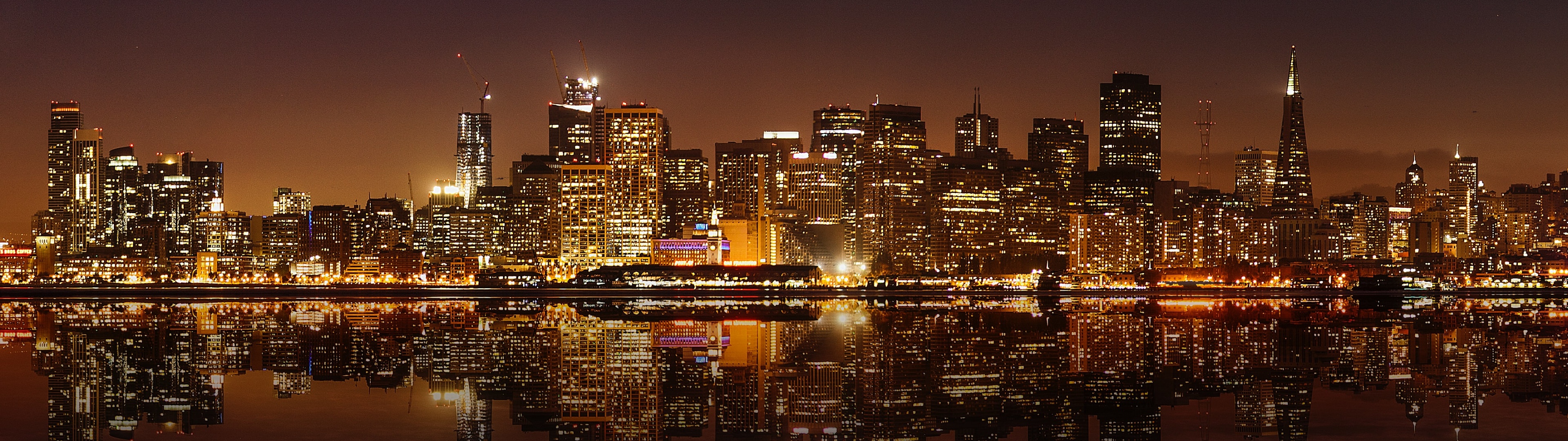 San Francisco City Wallpaper 4K, Skyline, United States