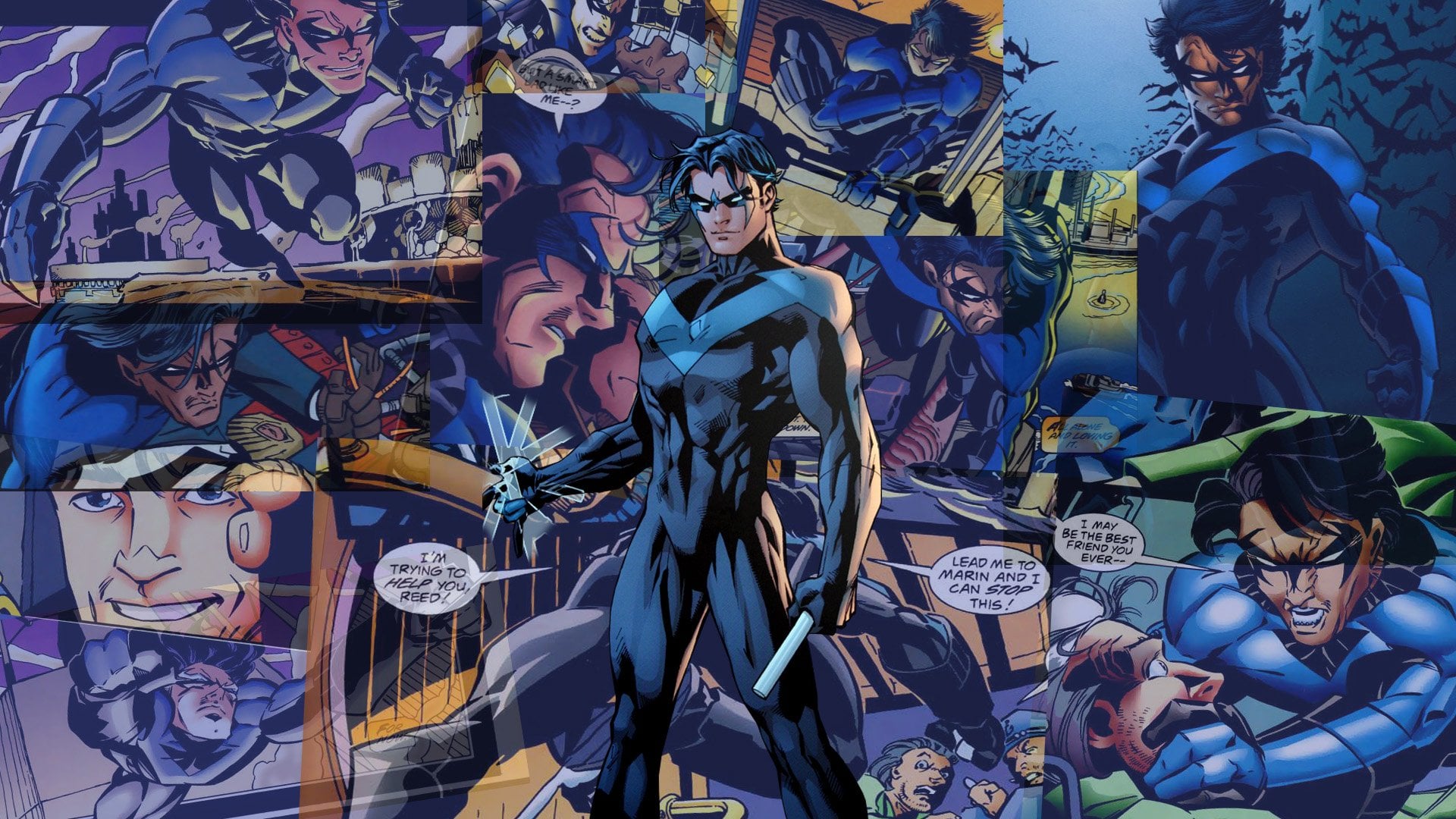 Pre New 52 Nightwing Wallpaper