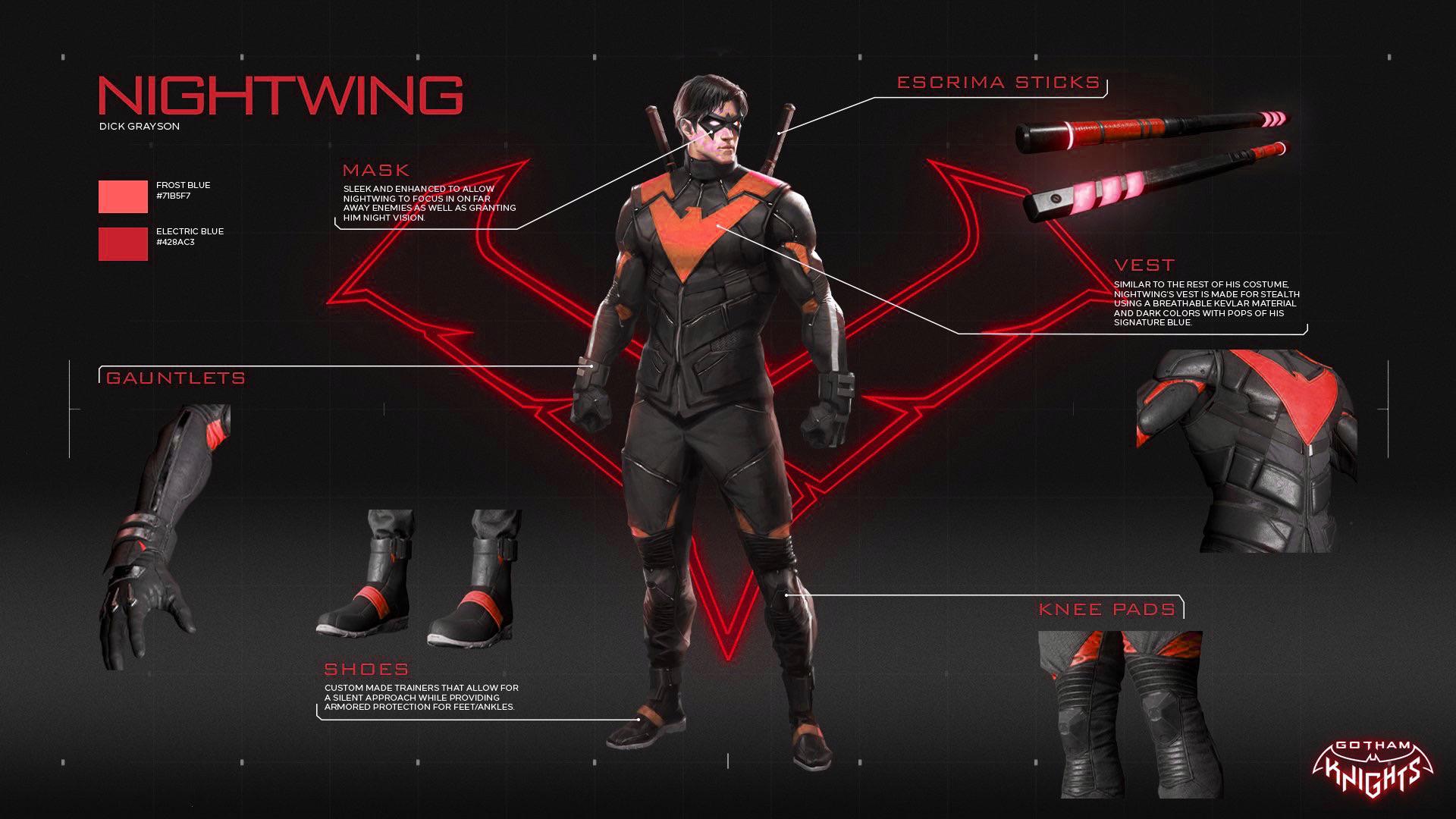 Red Nightwing > Blue Nightwing. Fight me