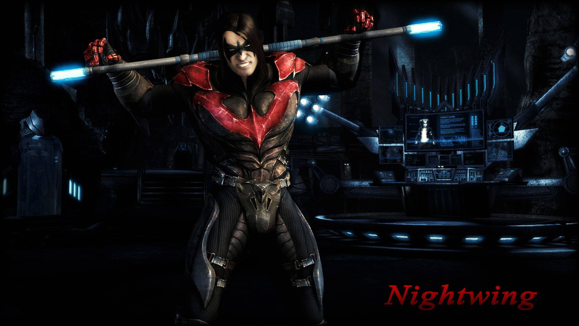 Nightwing Long Hair Wallpaper