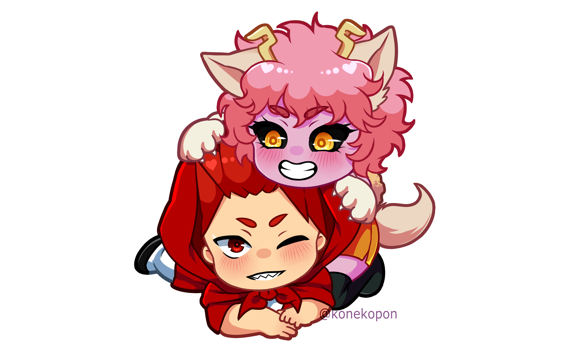 Download Mina Ashido Anime My Hero Academia HD Wallpaper