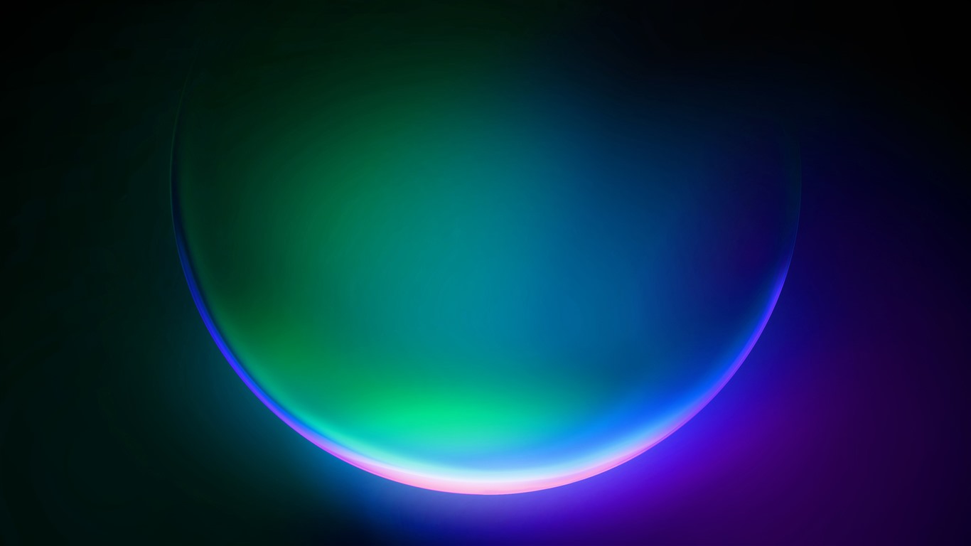 Gradient Bubbles 2021 Windows 11 Abstract 4K H