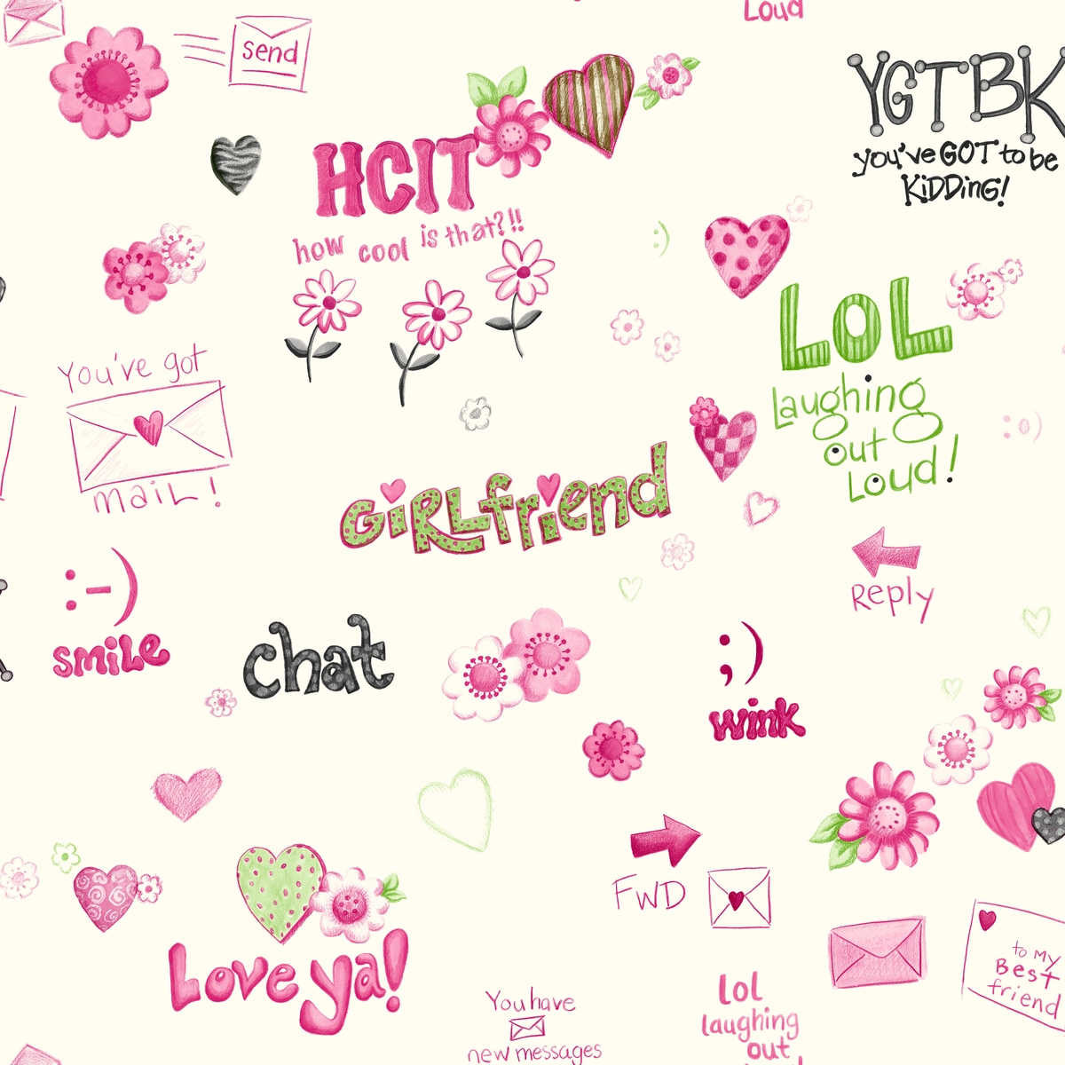 Instant Message Wallpaper