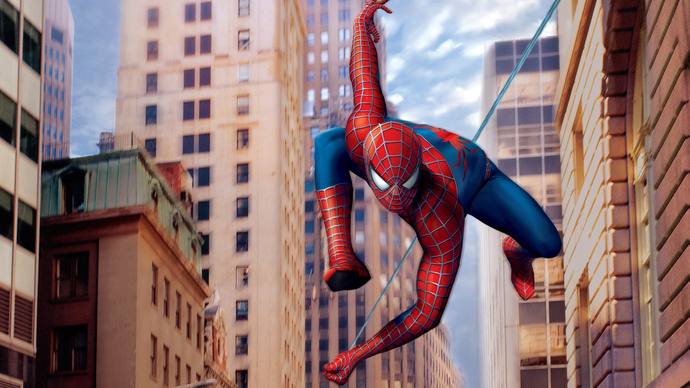 Spiderman Cartoon 1366x768 Wallpaper 5086