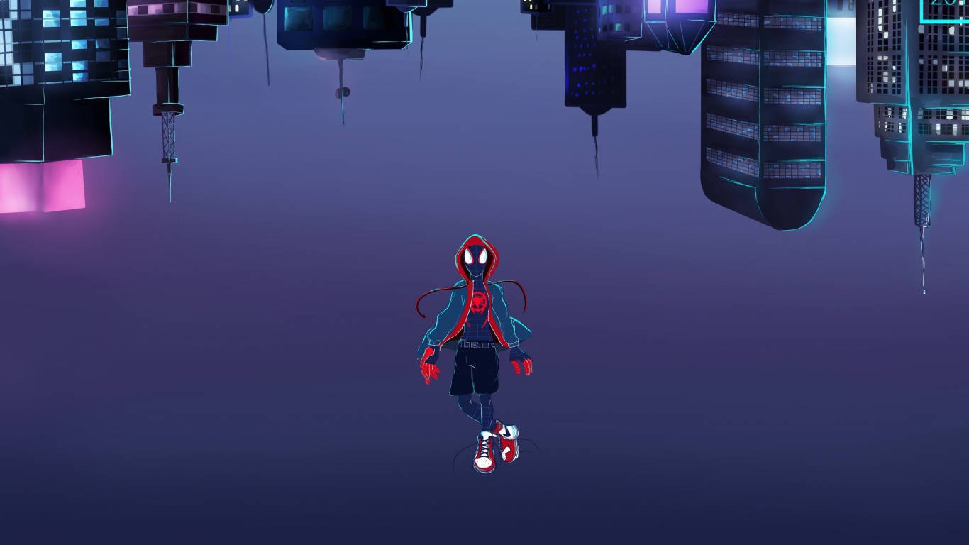 Download spider man into the spider verse HD wallpaper Wallpaper