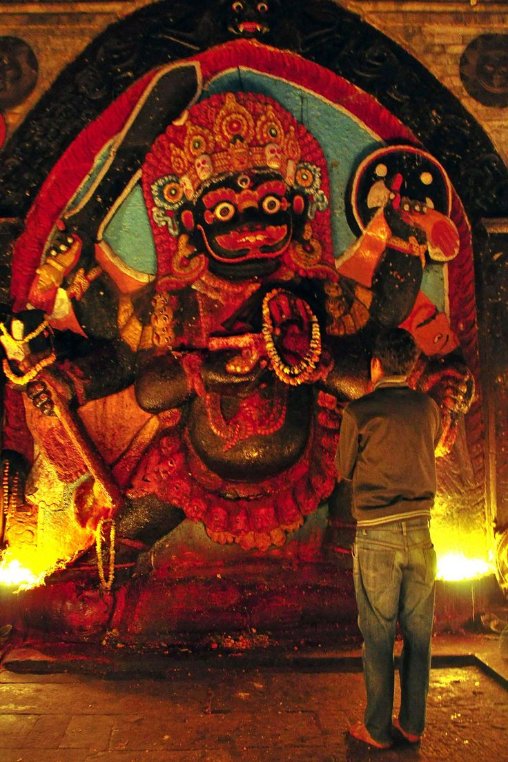 kala Bhairava, Kathmandu, Nepal