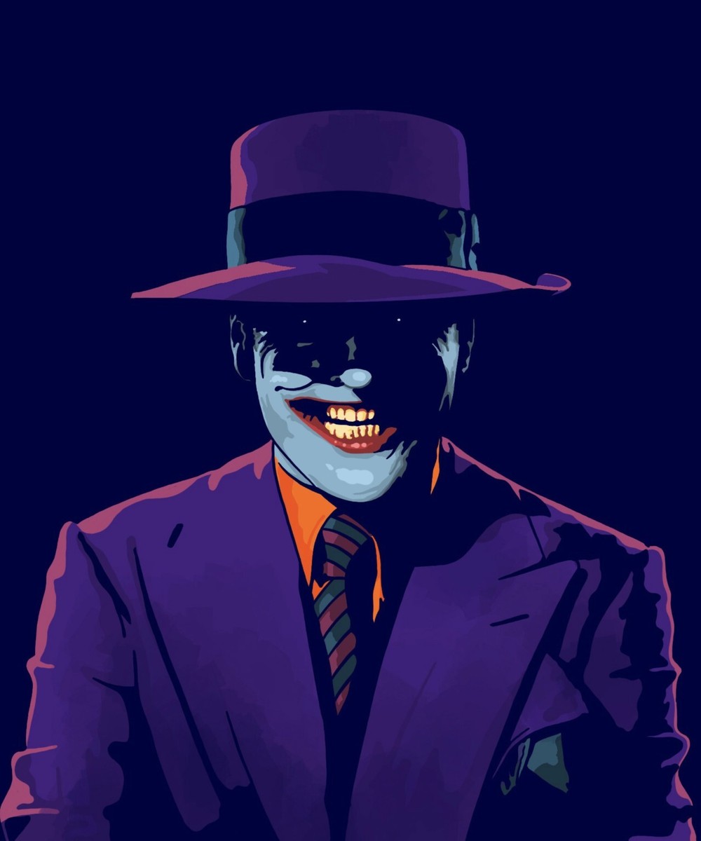 Batman Joker Poster Print 11x17. Jack Nicholson. Gangster