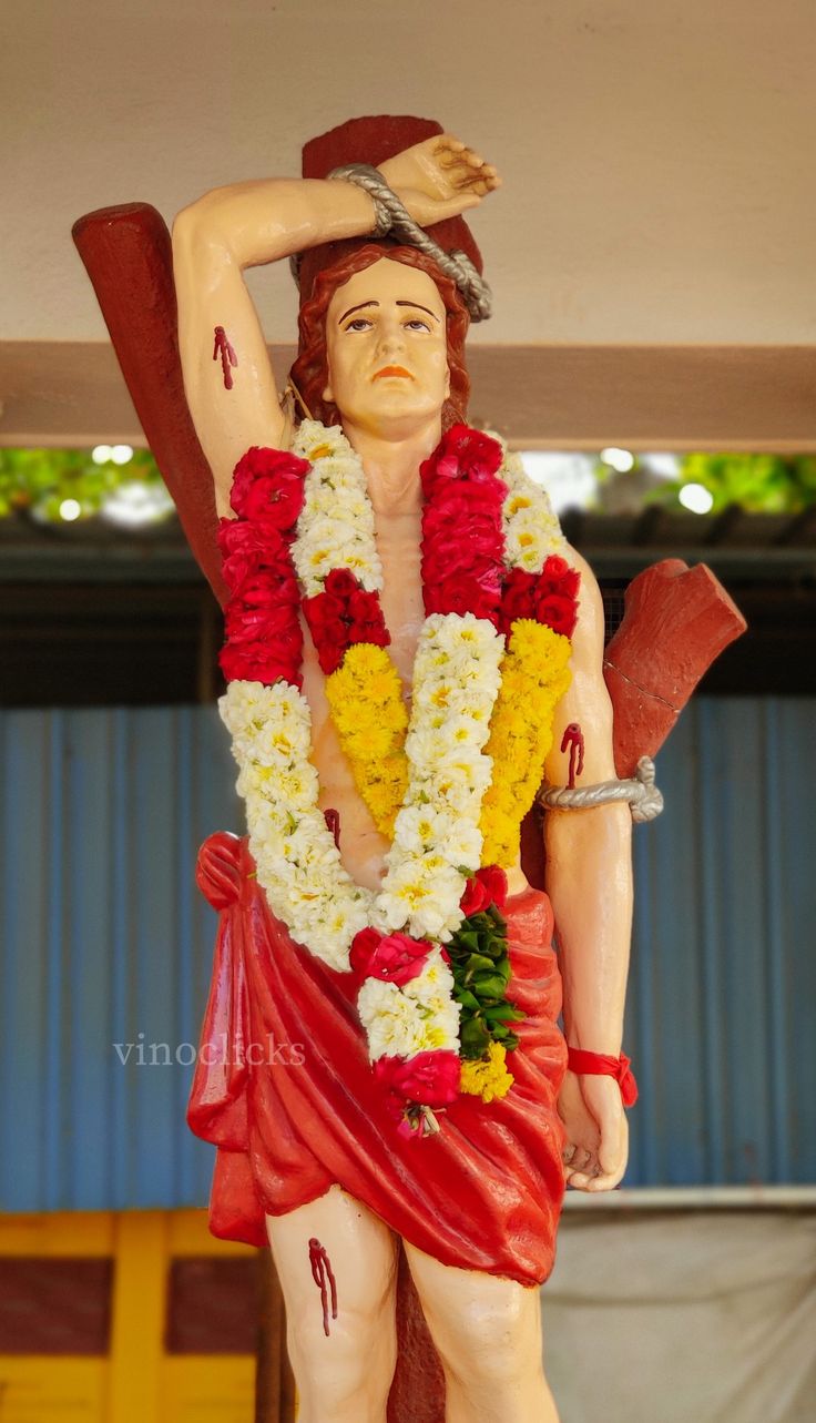 St.Sebastian photo statue HD image