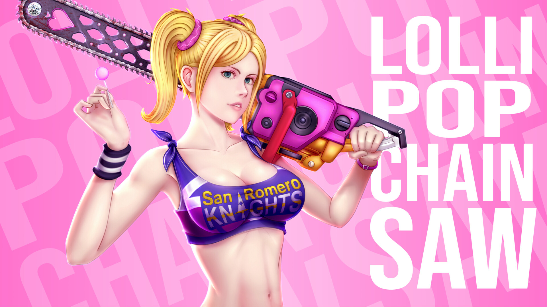 Fanart of Juliet Starling from Lollipop Chainsaw