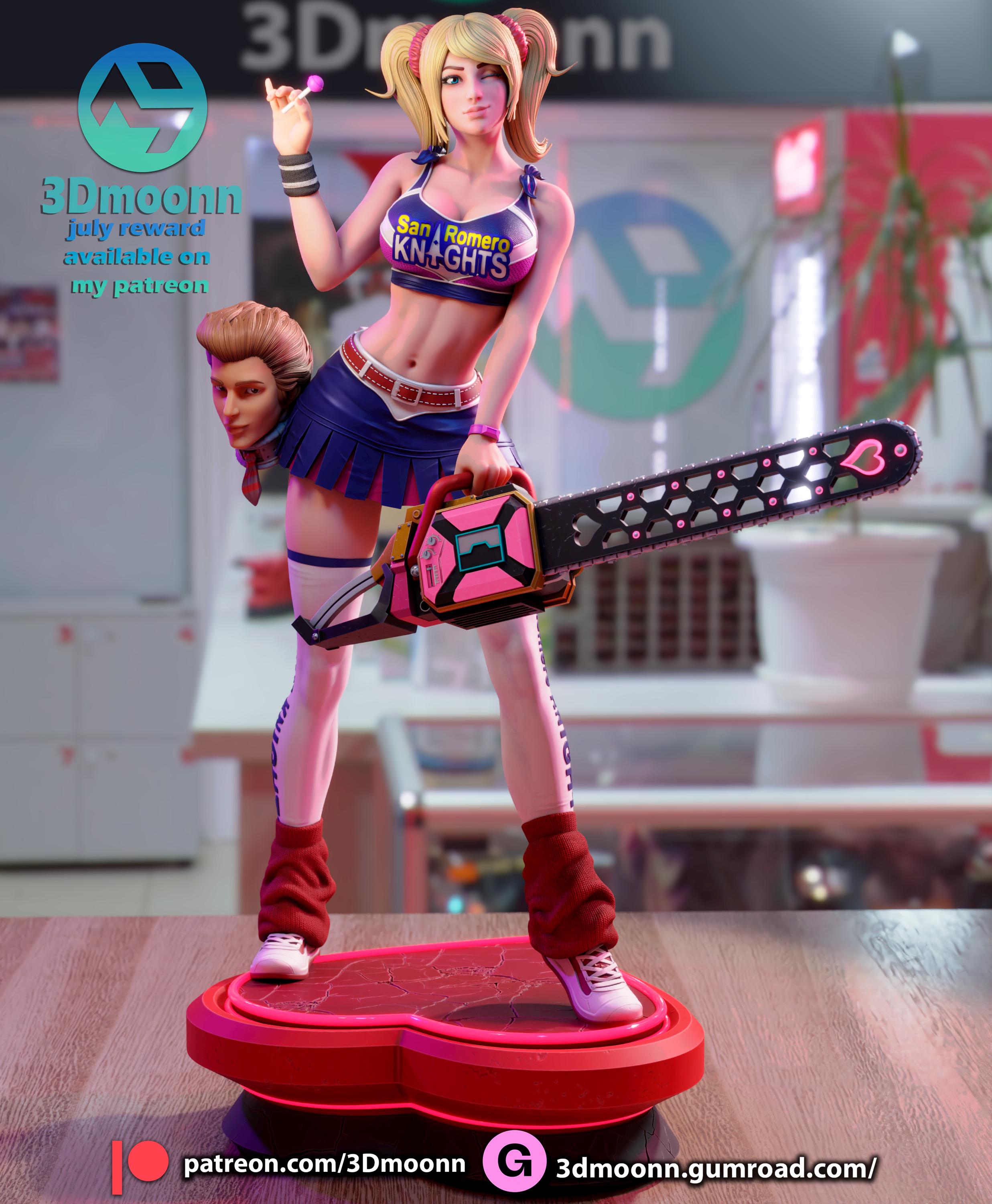 Juliet Starling Chainsaw Figure by 3DMOON *unpainted Kit*
