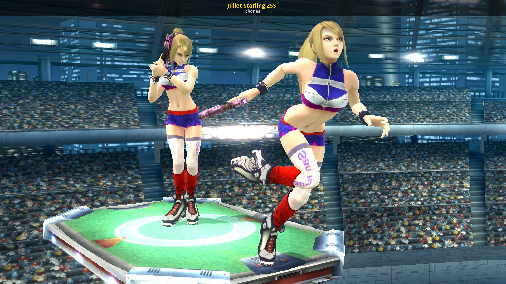 Juliet Starling ZSS Mod for Super Smash Bros. (Wii U)