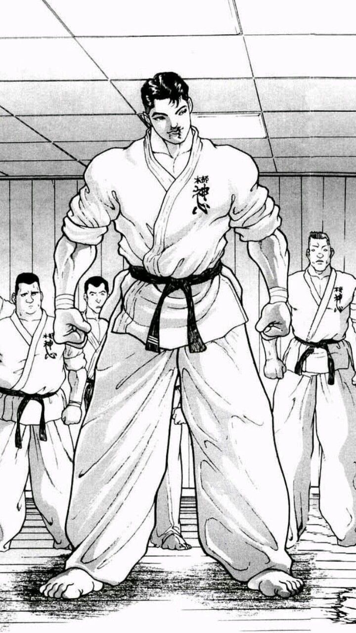 Baki the grappler. Martial arts manga, Martial arts styles, Gym art
