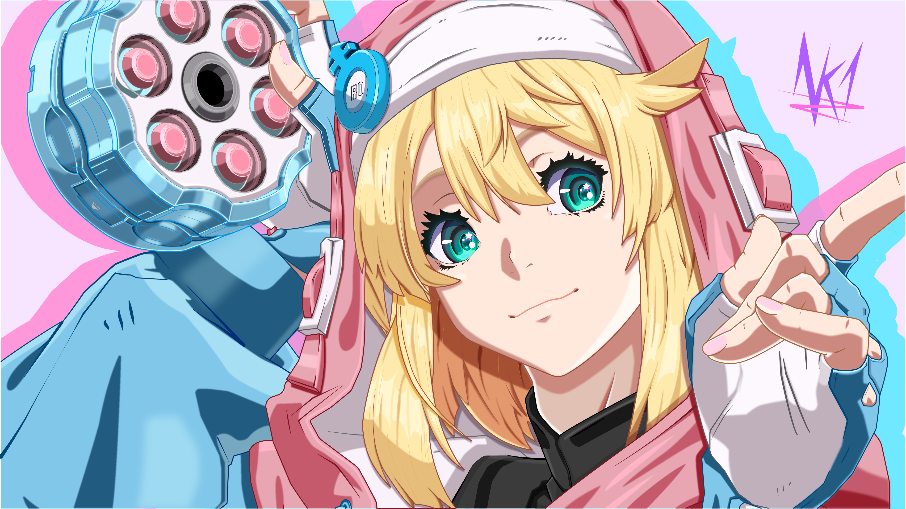 I made a 4k Bridget Art, feel free to download and use as you like!!! :3