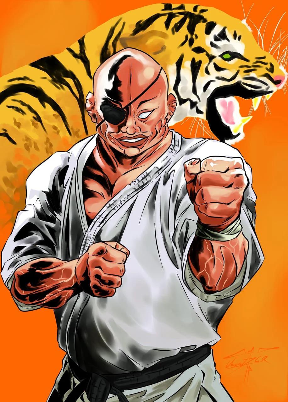 Current Katsumi Orochi runs a gauntlet. How far does he get?