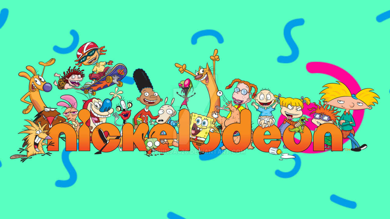 Download Enjoy The Fun and Laughter with Nickelodeon Wallpaper
