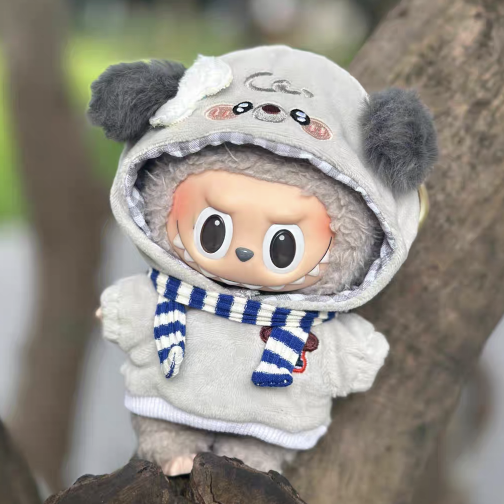 Doll Cloth Adorable Pet Hoodie Set
