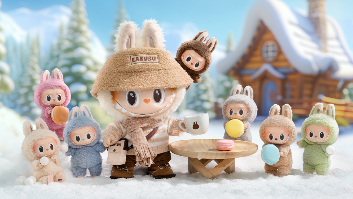 THE MONSTERS BE LATTE Vinyl Plush Doll. Designer Figurine MART (United States)