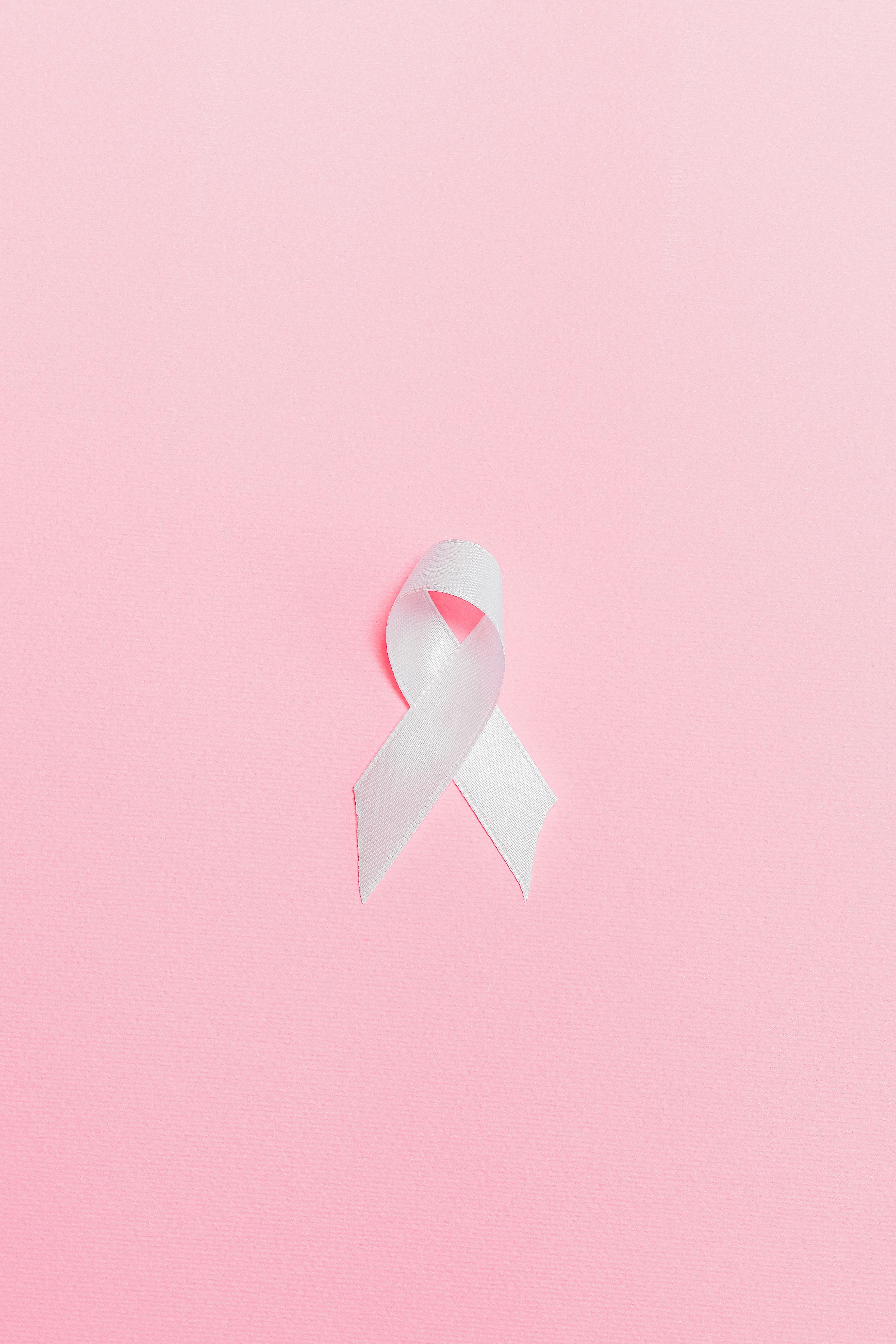 Pink Ribbon on Pink Surface · Free