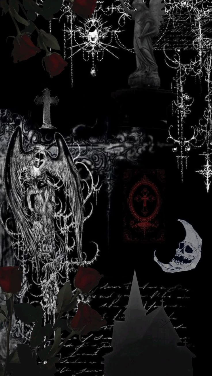 Gothic y2K Style Wallpaper