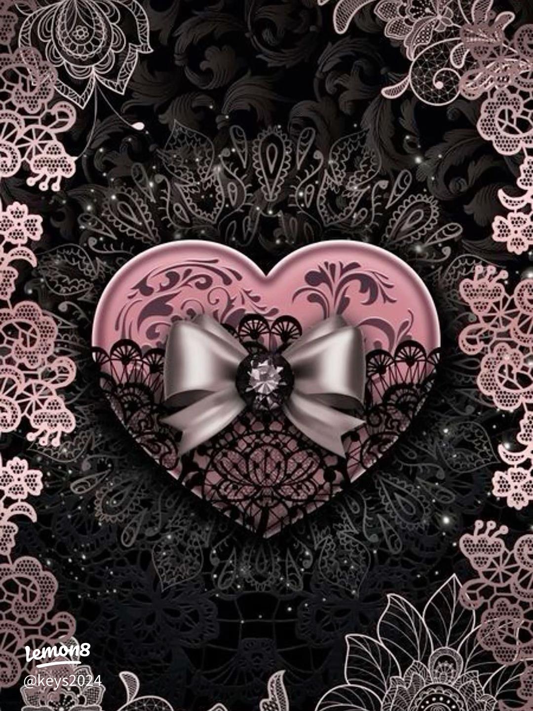 Stylish Emo Pink Wallpaper for Your Phone