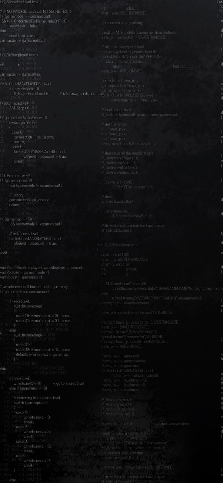Programmer coding pattern iPhone X Wallpaper