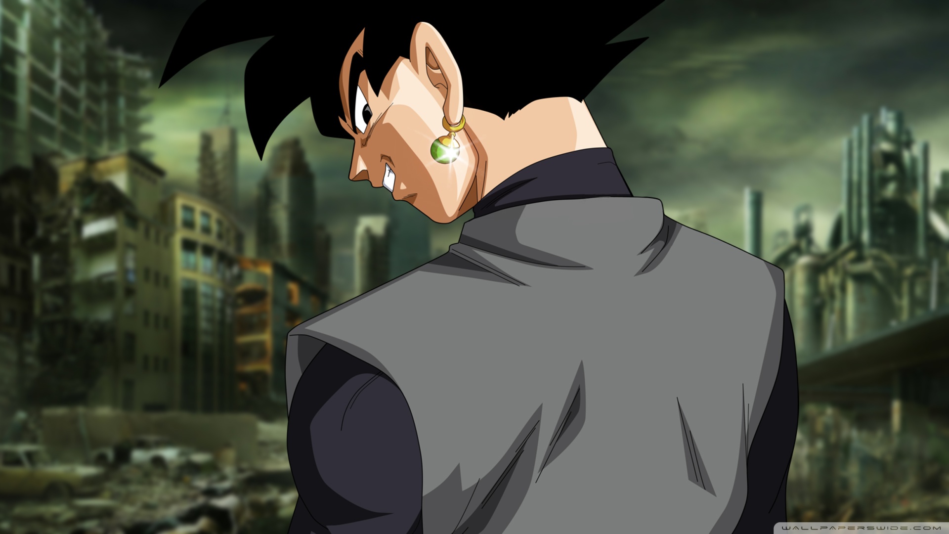 Black Goku 4K UHD Wallpaper for UltraHD Desktop and TV, Widescreen and UltraWide Display, Smartphone and Tablet Devices