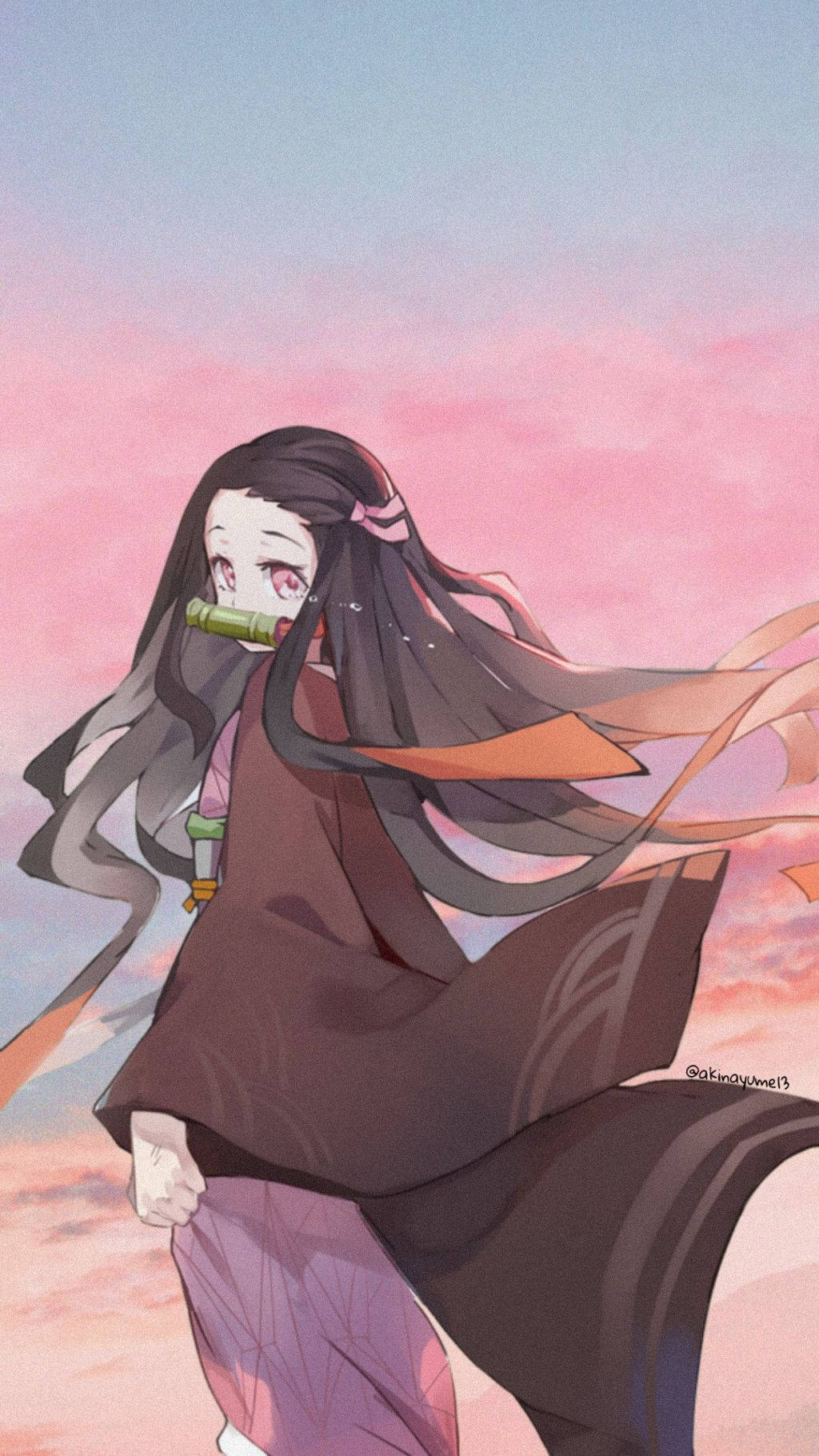 Nezuko Phone HD Wallpaper (100++)