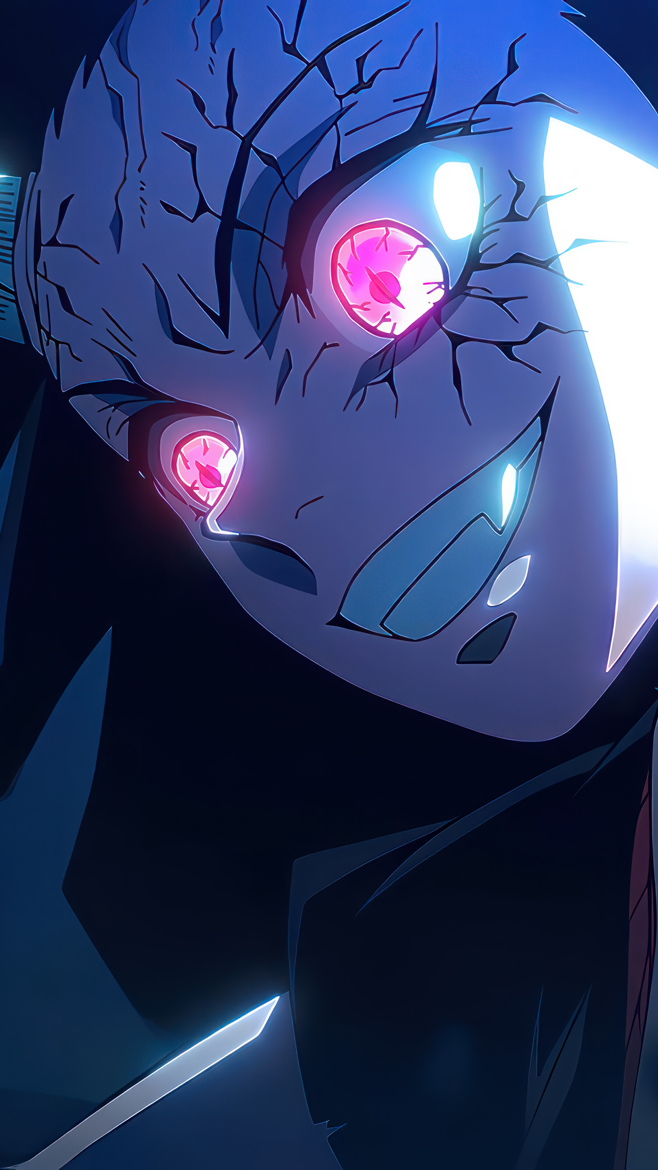 Nezuko Demon Form Demon Slayer: Kimetsu no Yaiba 4K Wallpaper iPhone HD Phone a