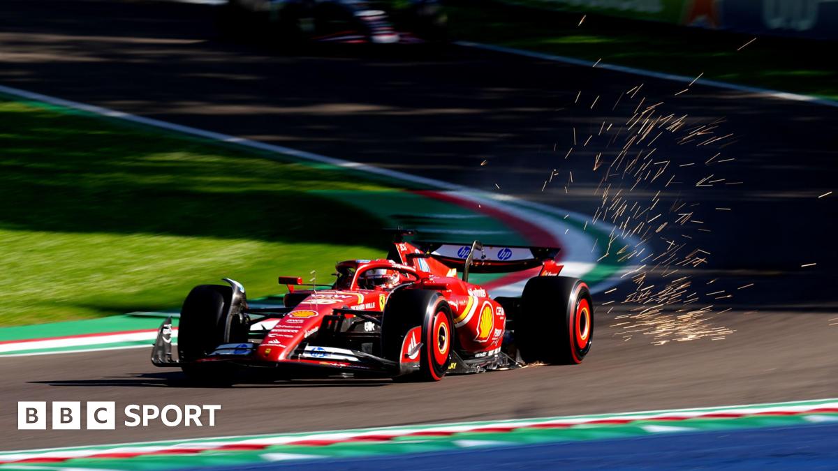 Imola Grand Prix 2024: Charles Leclerc fastest for Ferrari in both practice sessions